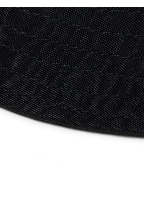 moire bucket hat woman black MARINE SERRE | UHG030A CWOV0030BK99